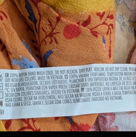 Forever 21 Patchwork Mini Skirt S Cottagecore Whimsical Prairie Sk1 7700 - Picture 7 of 9